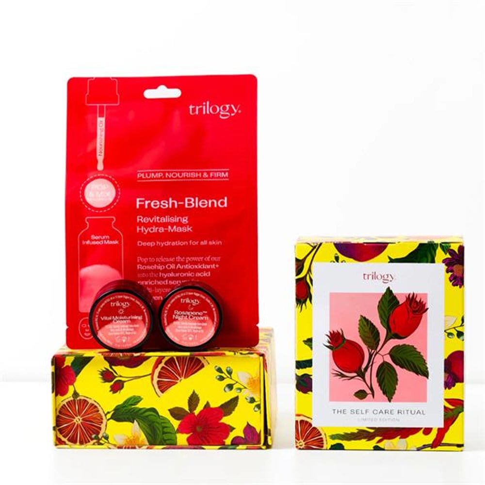 Trilogy Skincare Set Trilogy The Self Care Ritual Gift Set