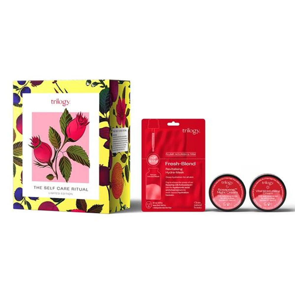 Trilogy Skincare Set Trilogy The Self Care Ritual Gift Set