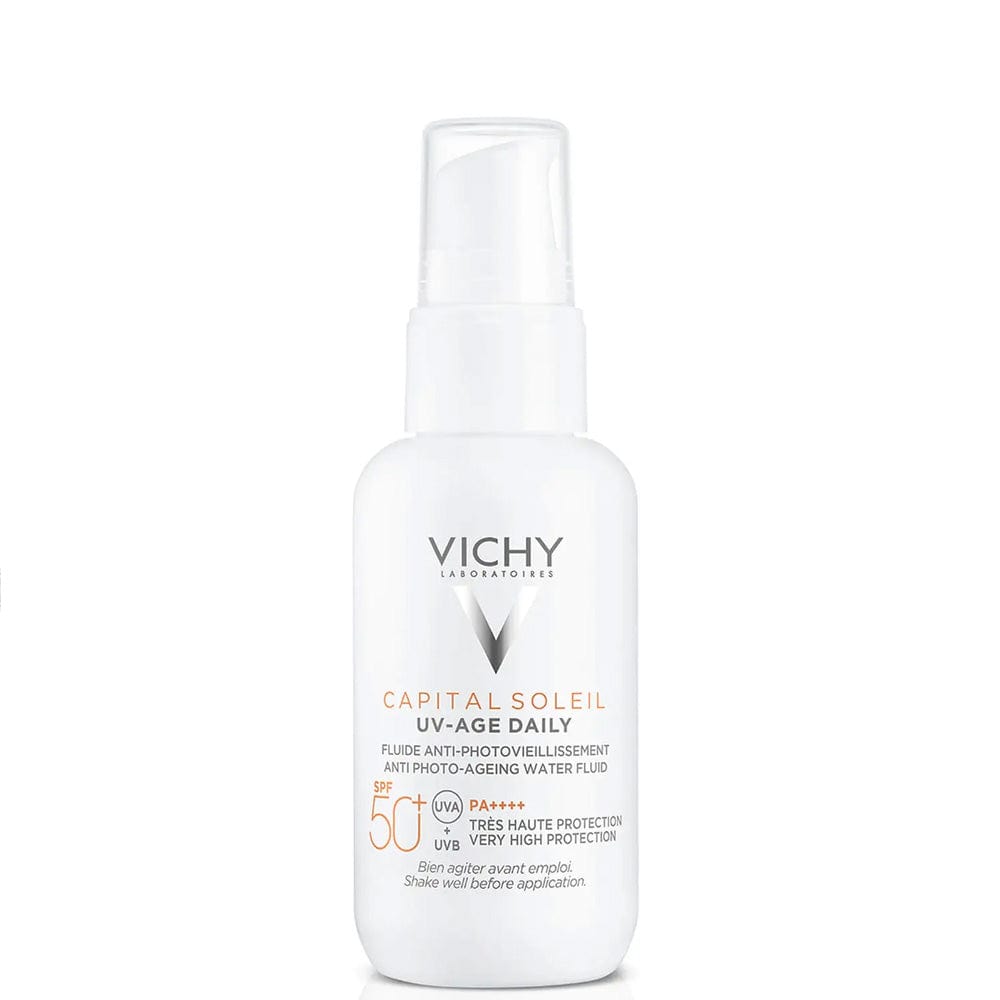 Vichy Moisturiser With Spf Vichy Capital Soleil UV Age Daily SPF50+ Facial Sunscreen