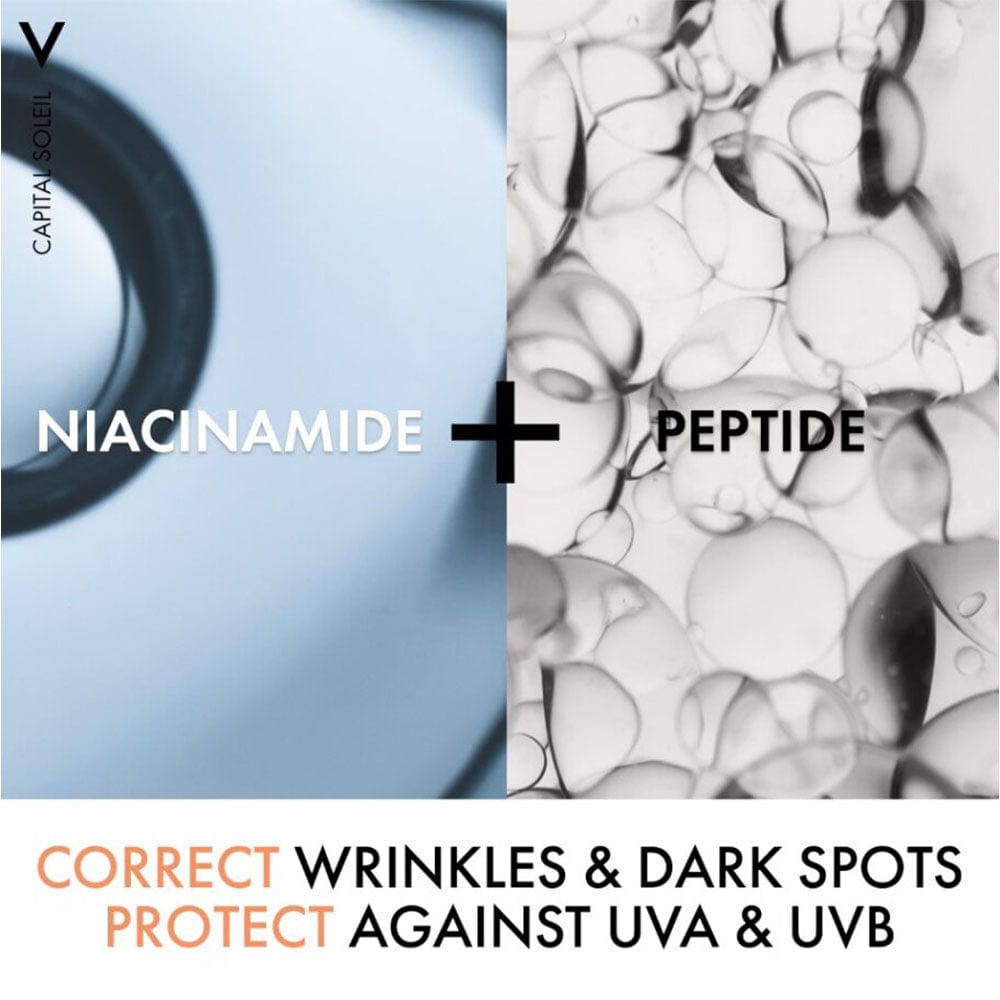 Vichy Moisturiser With Spf Vichy Capital Soleil UV Age Daily SPF50+ Facial Sunscreen