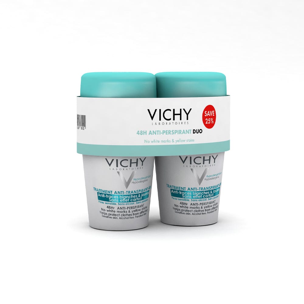 Vichy Deodorant Vichy Deodorant 48 Hour Intensive Anti-Perspirant Roll On Bundle