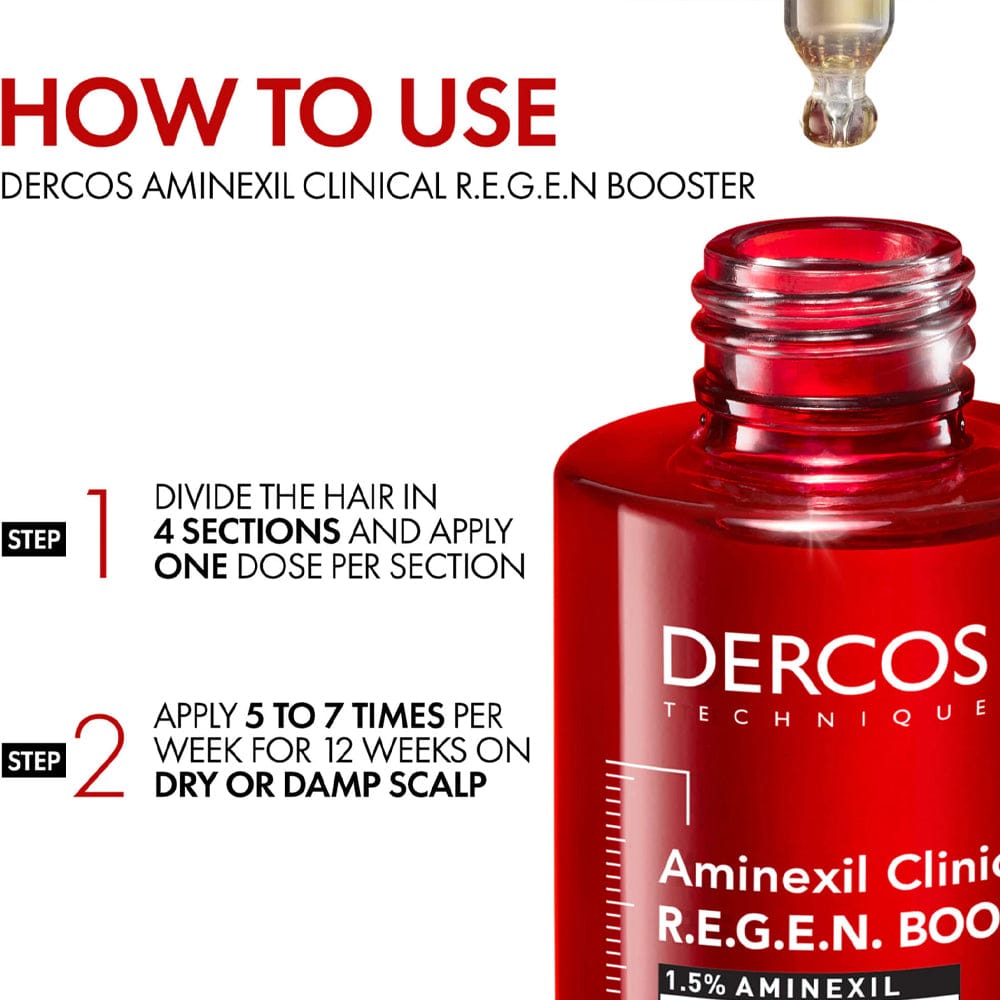 Vichy Hair Treatment Vichy Dercos Aminexil Clinical R.E.G.E.N. Hair Renewing Serum 90ml