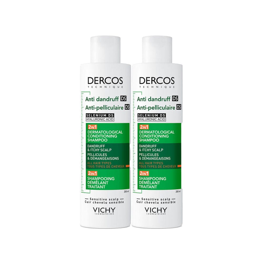 Vichy Anti-Dandruff Shampoo Vichy Dercos Anti-Dandruff 2 in 1 Shampoo 200ml Duo