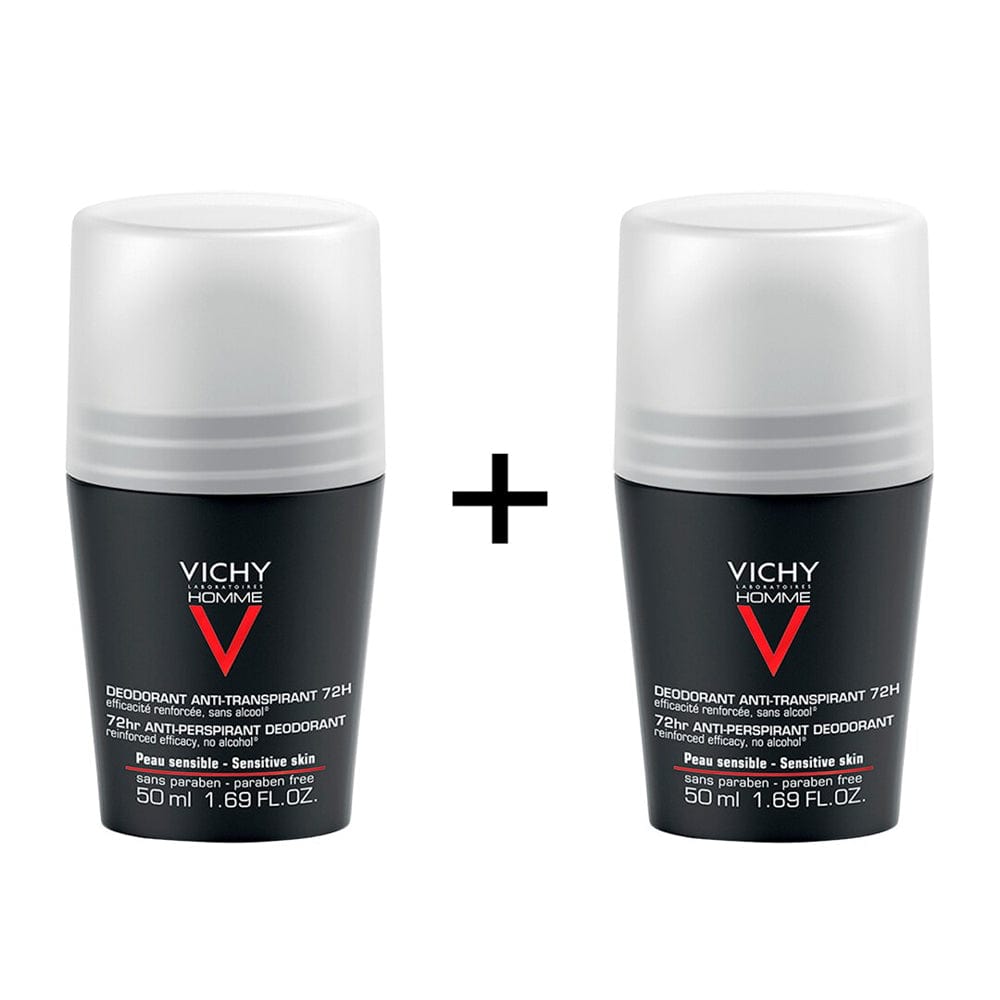 Meaghers Pharmacy Vichy Homme 72hr Roll-On Deodorant Bundle