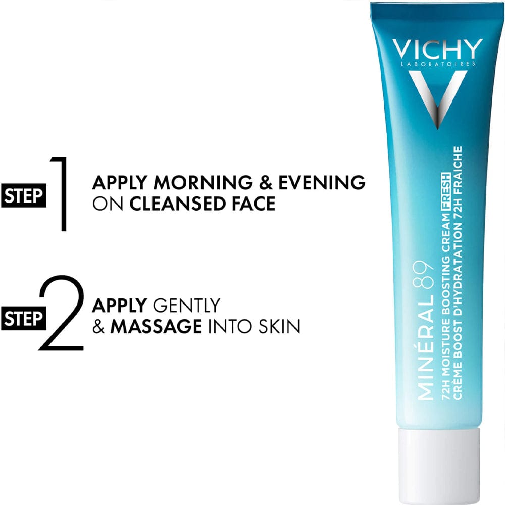 Vichy Moisturiser Vichy Mineral 89 72 Hr Hyaluronic Acid Moisture Boosting Cream 40ml