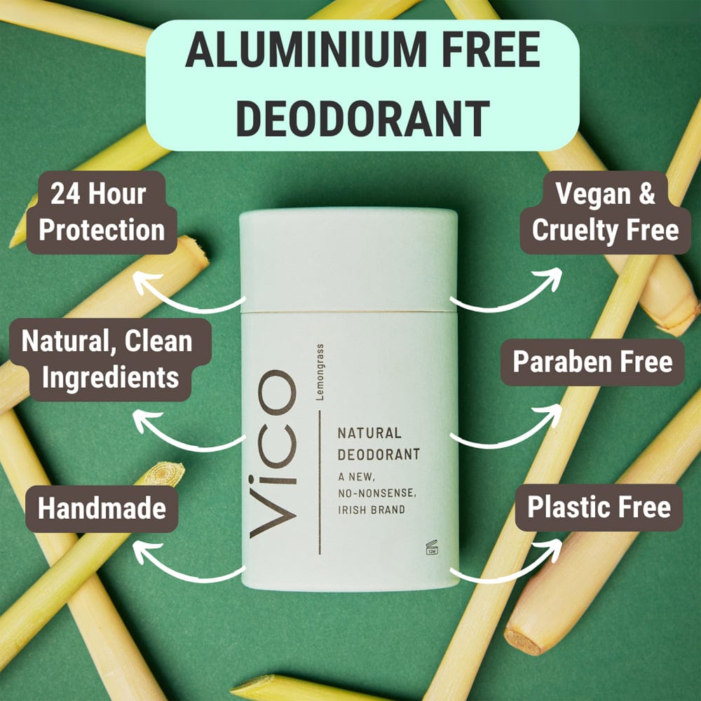 Vico Deodorant Deodorant Vico Natural Deodorant Lemongrass
