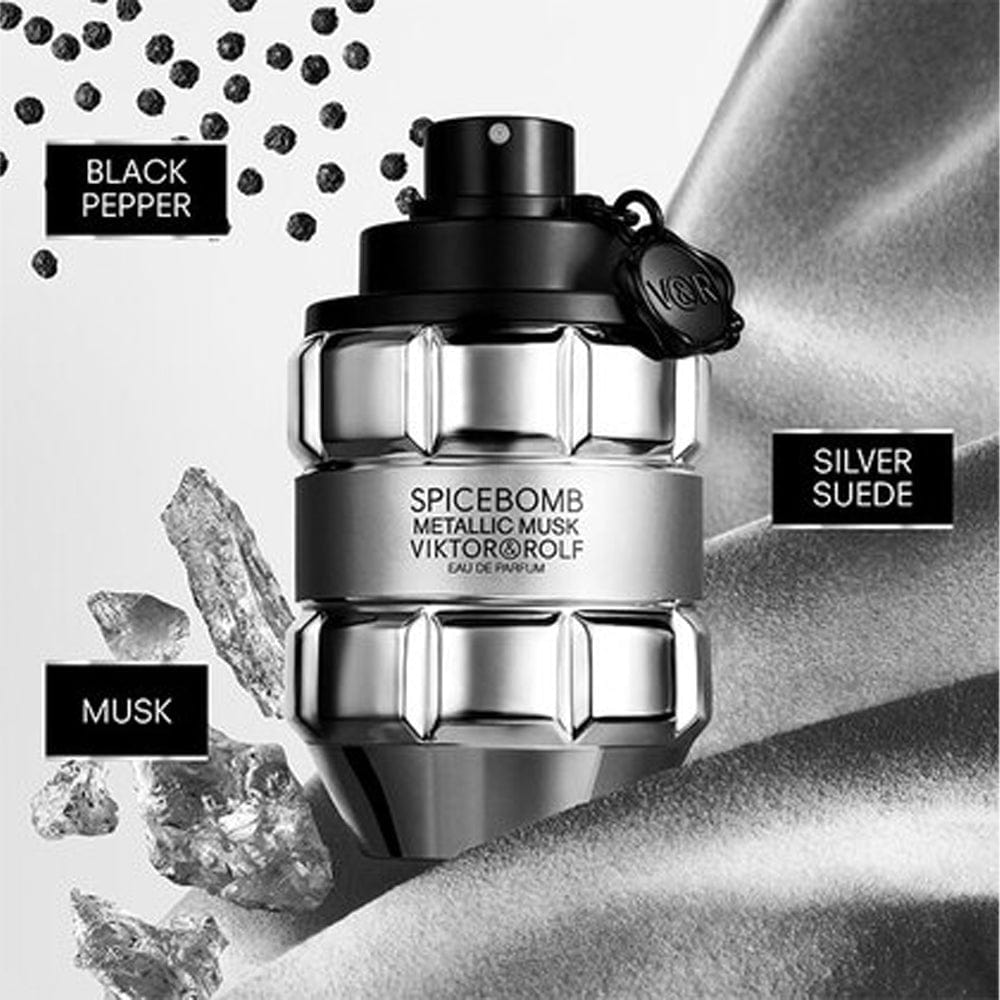 Viktor & Rolf Men's Fragrance Viktor & Rolf Spicebomb Metallic Musk Eau De Parfum Spray