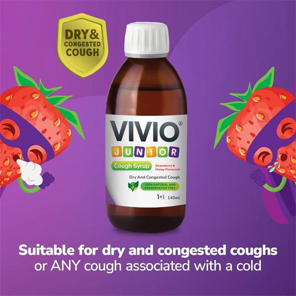 VIVIO Cough Medicine Vivio Junior Cough Syrup 140ml