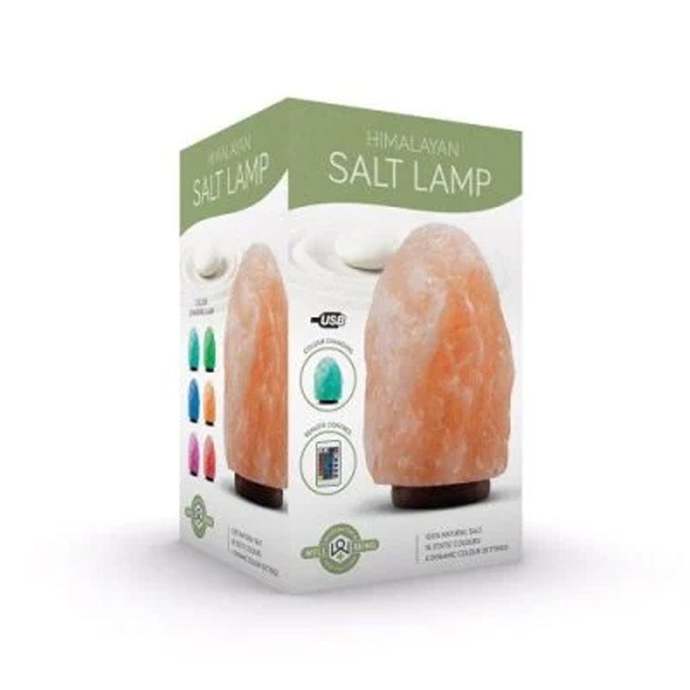 Wellbeing Salt Lamp Wellbeing Colour Changing Himalayan Salt Lamp