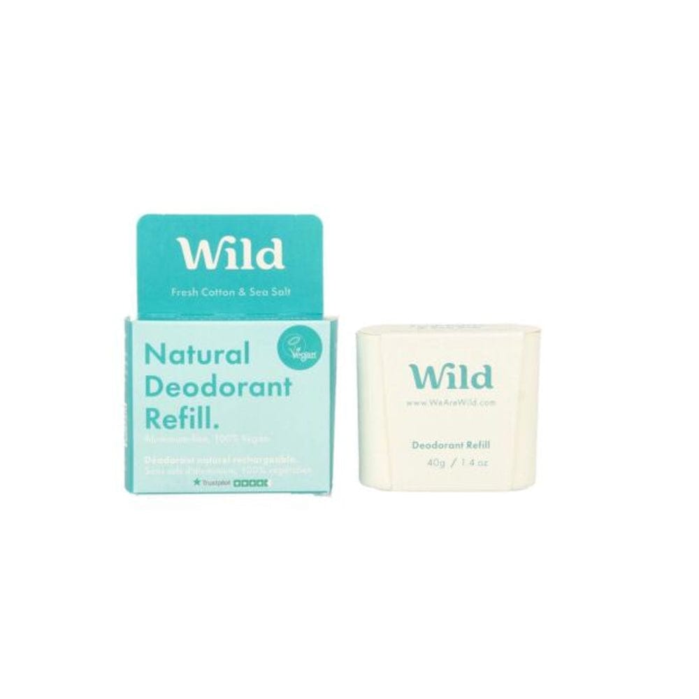 Wild Deodorant Refill Fresh Cotton & Sea Salt Wild Deodorant Refill