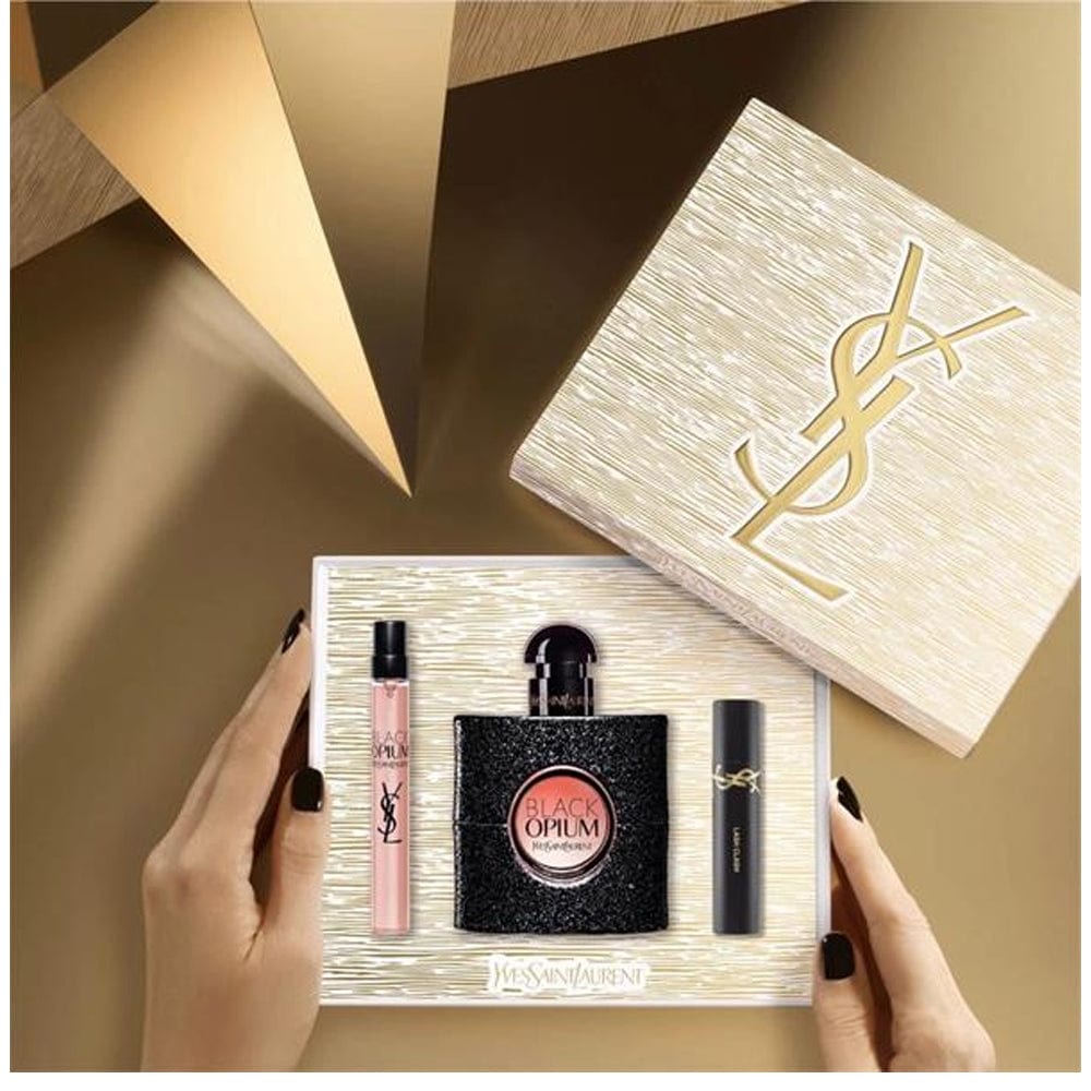 YSL Fragrance Set Yves Saint Laurent Black Opium 50ml Gift Set