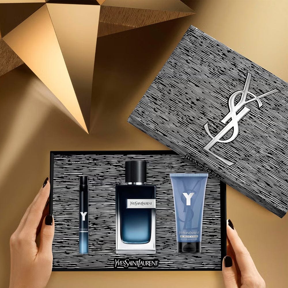 YSL Men's Fragrance Yves Saint Laurent Y EDP 100ml Gift Set
