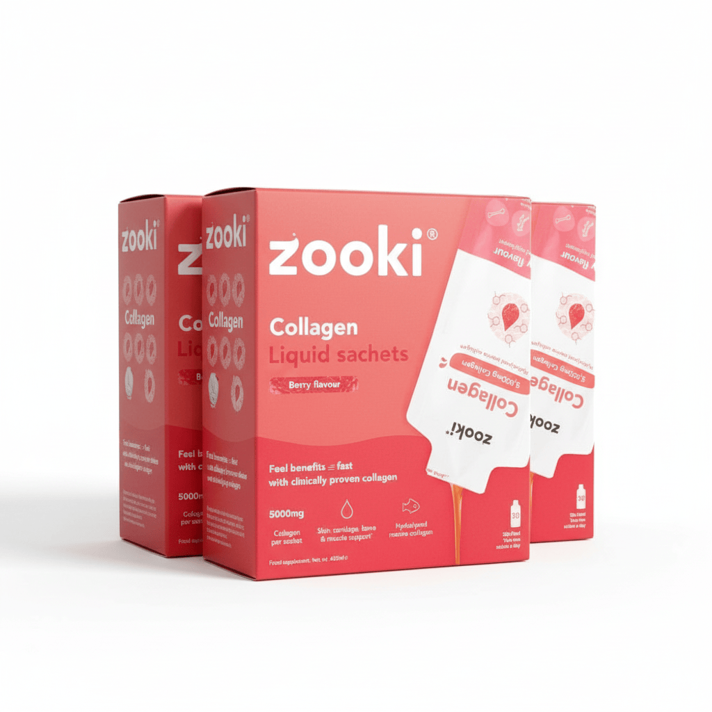 Zooki Vitamins & Supplements Zooki Collagen Berry 3 Month Supply