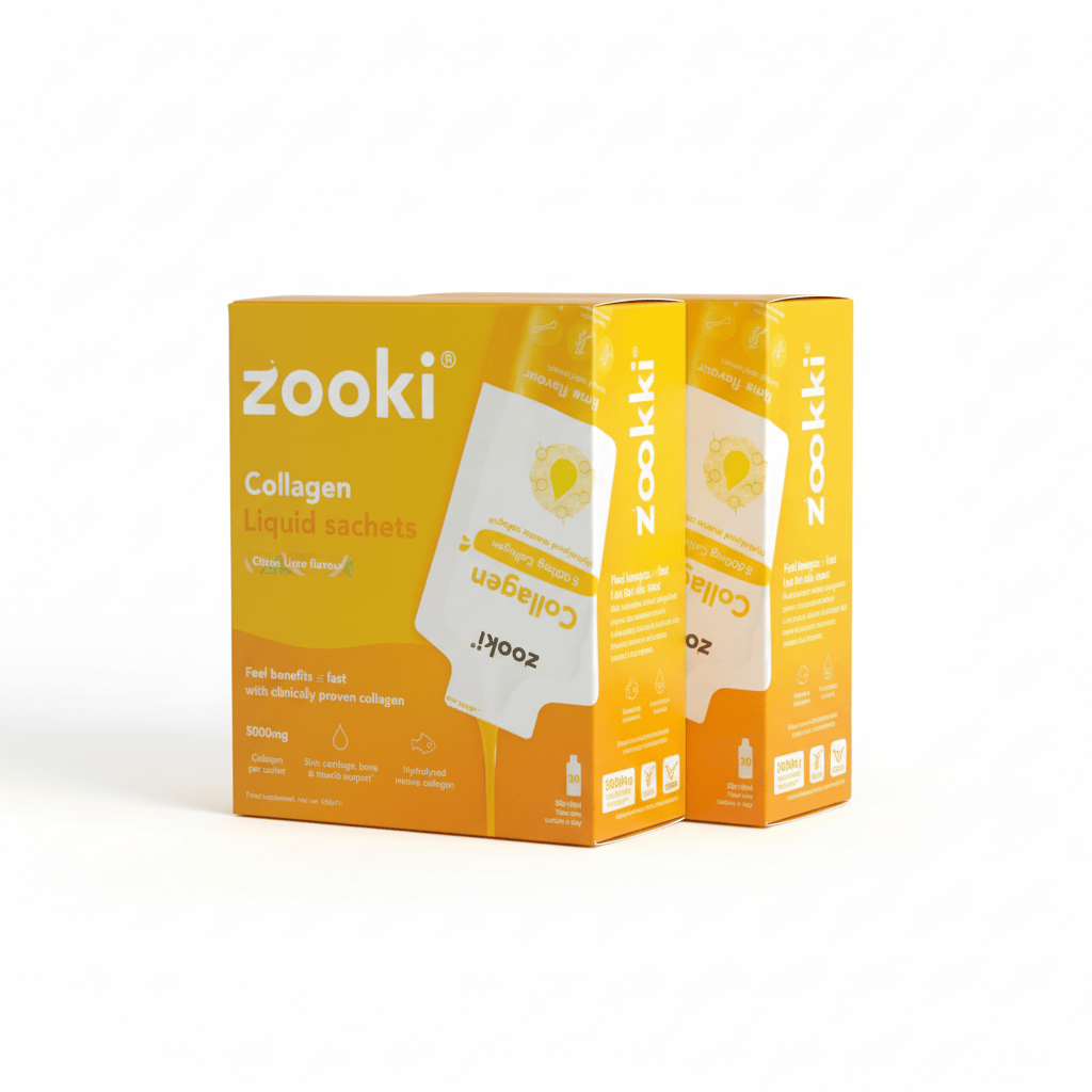 Zooki Vitamins & Supplements Zooki Collagen Citrus Lime 2 Month Supply