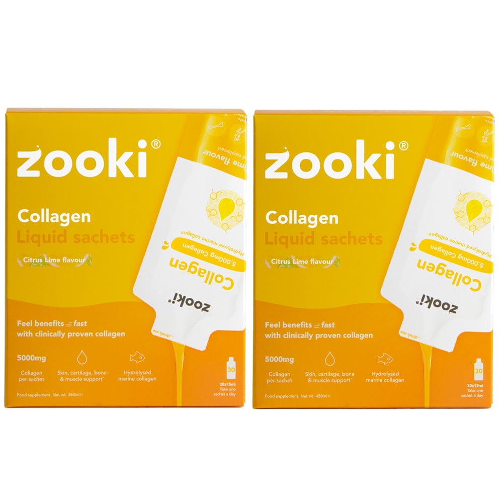 Zooki Vitamins & Supplements Zooki Collagen Citrus Lime 2 Month Supply