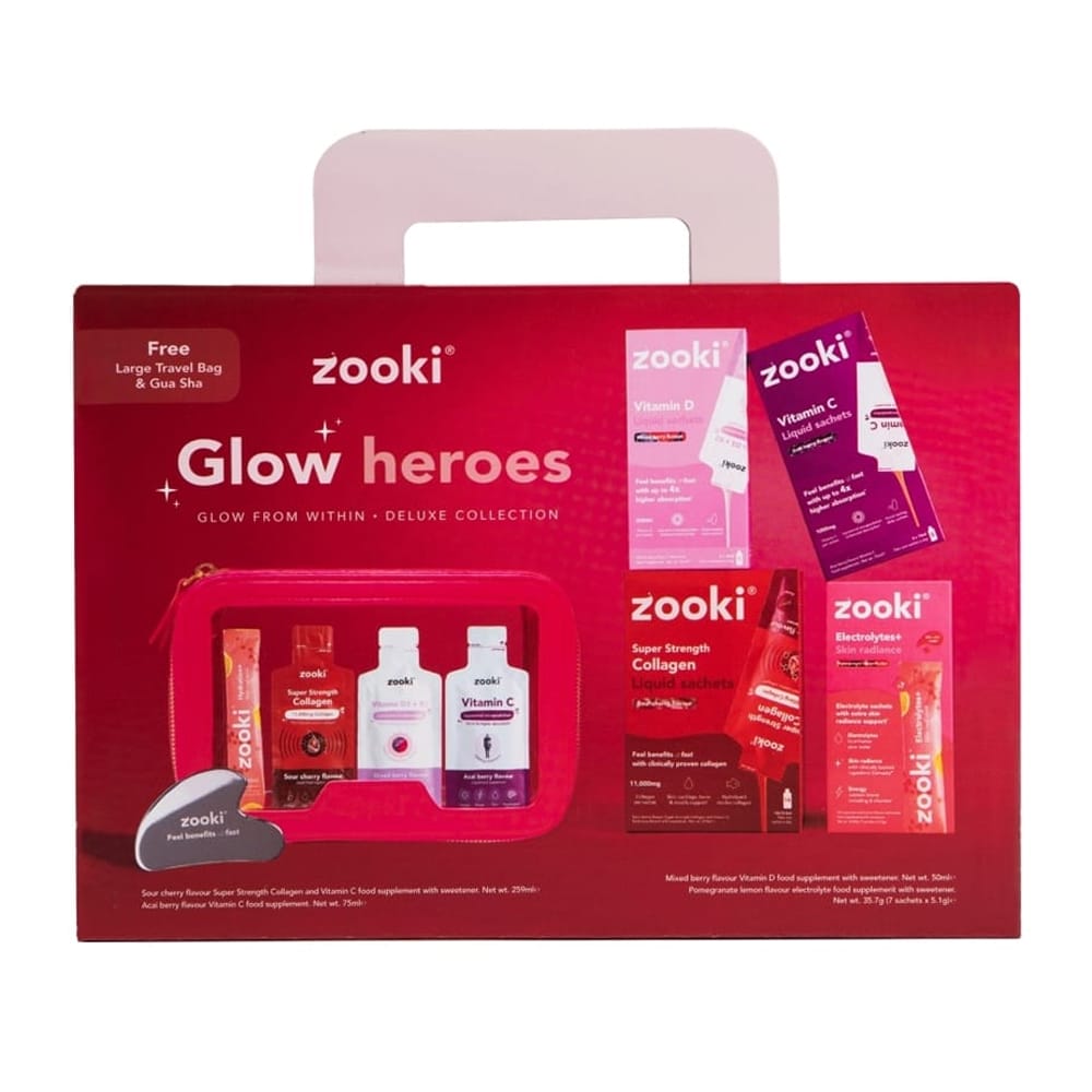 Zooki Vitamins & Supplements Zooki Collagen Glow Heroes Large Gift Set