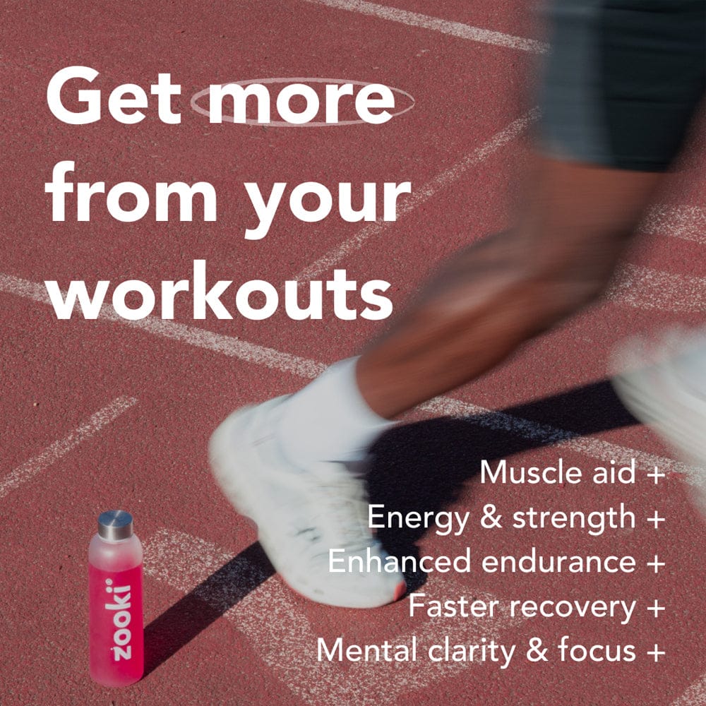 Zooki Vitamins & Supplements Zooki Creatine+ For Men Wild Berry