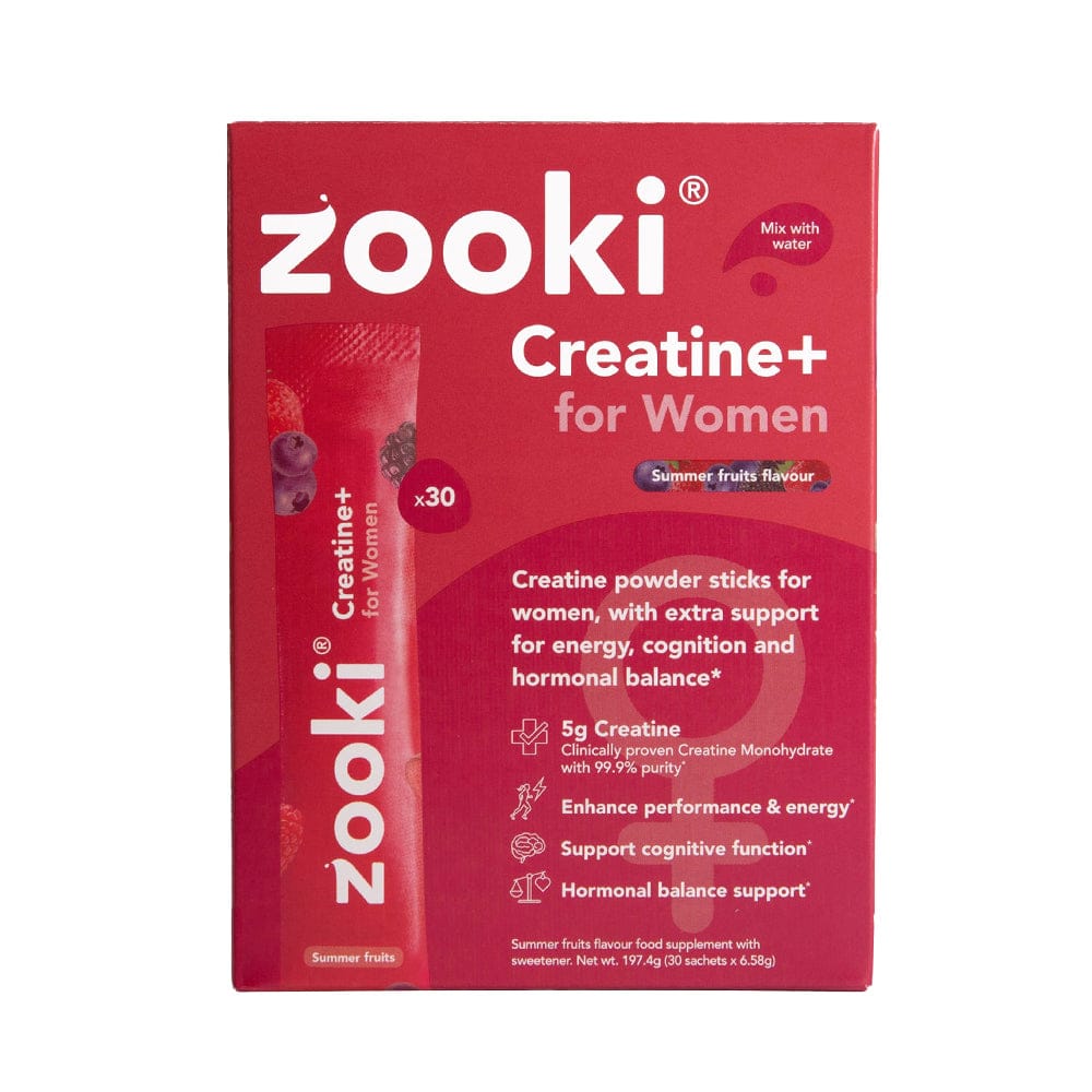 Zooki Vitamins & Supplements Zooki Creatine+ For Women Summer Fruits