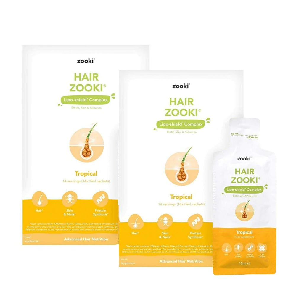 Zooki Vitamins & Supplements Zooki Hair Tropical Duo Bundle 14s x 2