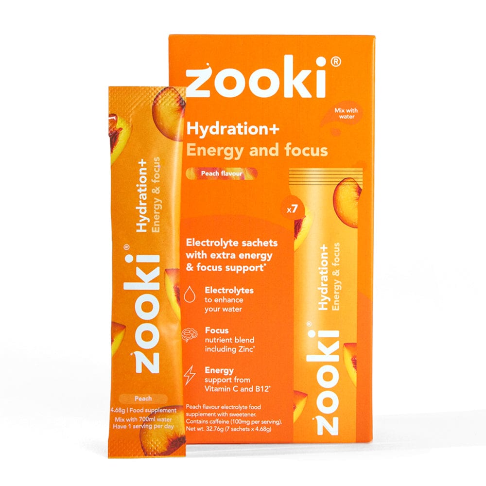 Zooki Vitamins & Supplements Zooki Hydration+ Energy and Focus