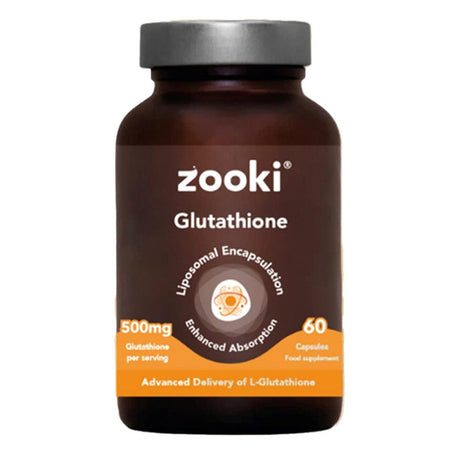 Zooki Vitamins & Supplements Zooki Liposomal Glutathione Capsules 30 Servings