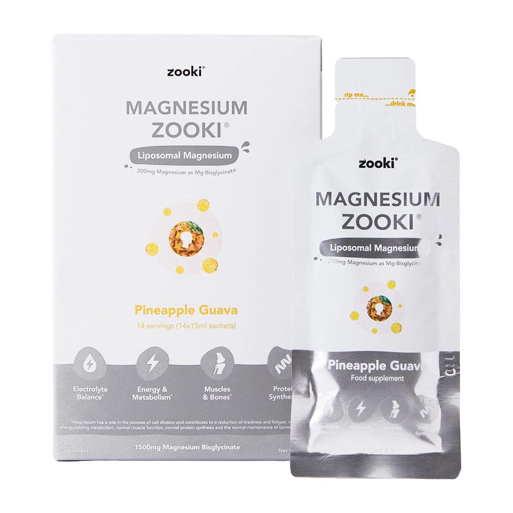 Zooki Vitamins & Supplements 30 Sachets Zooki Magnesium Pineapple Guava Meaghers Pharmacy
