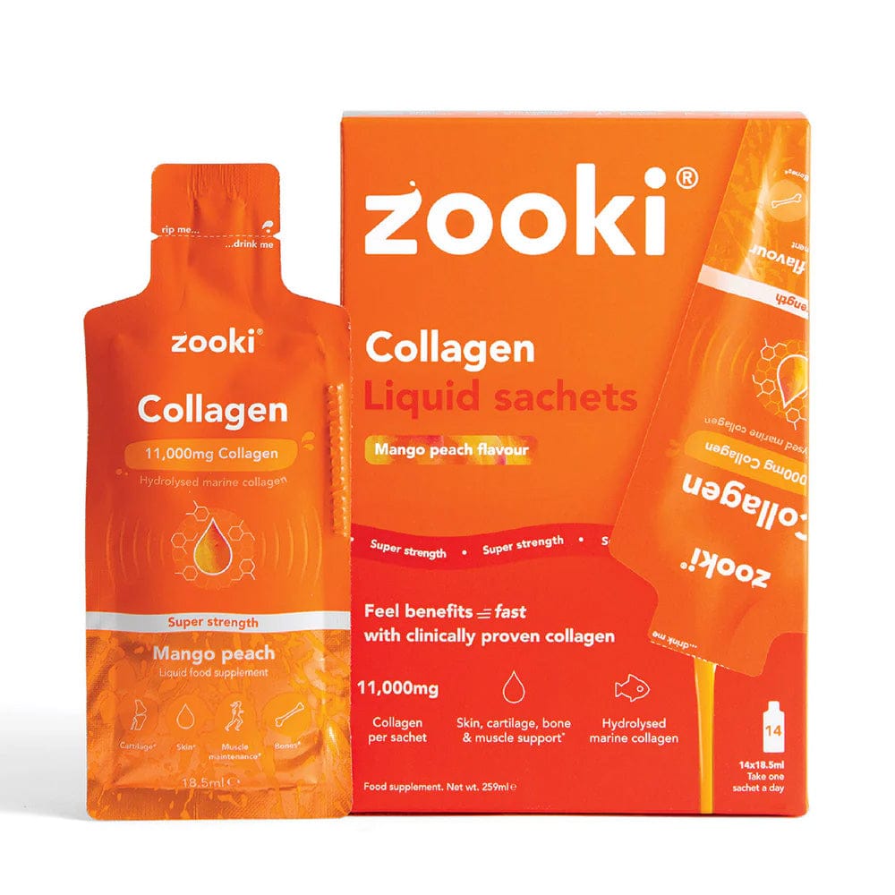 Zooki Vitamins & Supplements Zooki Super Strength Collagen Mango Peach