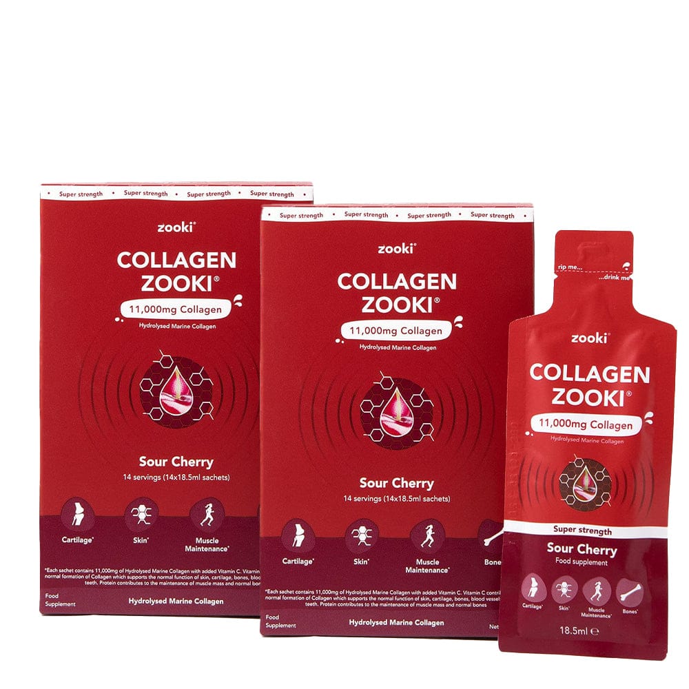 Zooki Super Strength Collagen Sour Cherry Bundle x 2 Meaghers Pharmacy