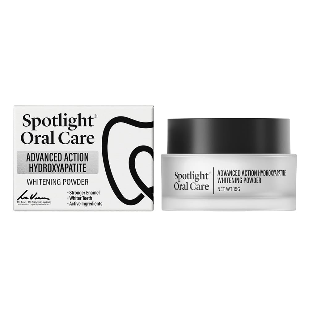 Spotlight Oral Care Advanced Action Hydroxyapatite Whitening Powder