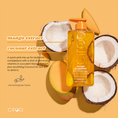 Ciroa Mango & Coconut Shower Gel 500ml