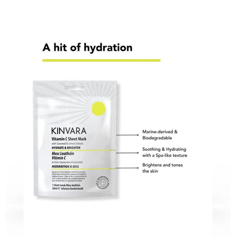 Kinvara Vitamin C Sheet Mask