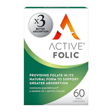 Active Iron Vitamins & Supplements Active Iron Folic 60 Capsules Meaghers Pharmacy