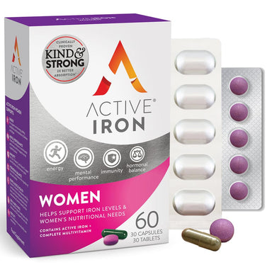Active Iron Vitamins & Supplements Active Iron For Women