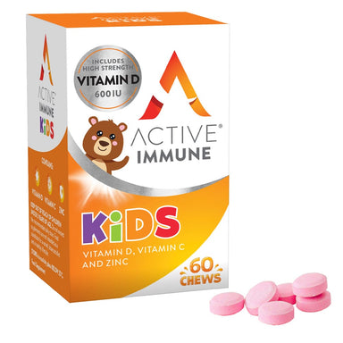 Active Iron Childrens Vitamins Active Iron Immune Kids 60 Orange Flavoured Chews