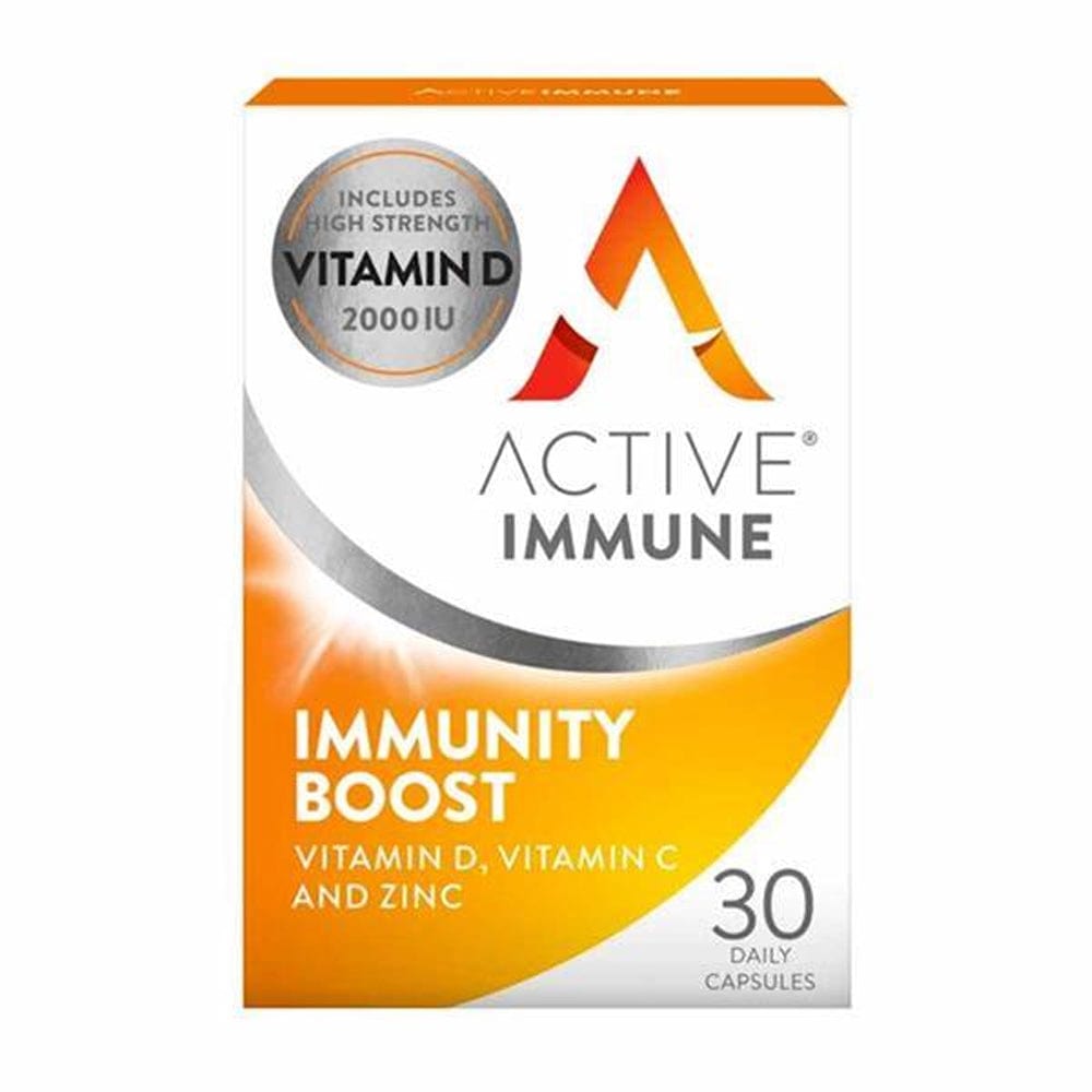 Active Iron Vitamins & Supplements Active Iron Immunity Boost 30 Capsules