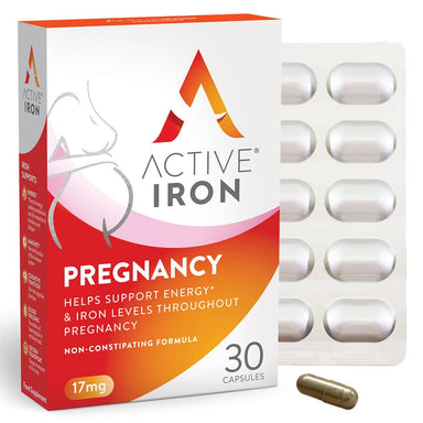 Active Iron Vitamins & Supplements Active Iron Pregnancy 30 Daily Capsules