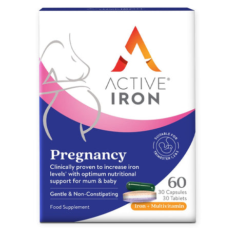Active Iron Vitamins & Supplements Active Iron Pregnancy 60 Capsules