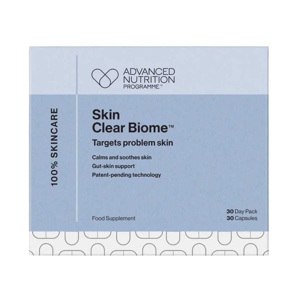 Advanced Nutrition Vitamins & Supplements 30 Capsules Advanced Nutrition Programme Skin Clear Biome