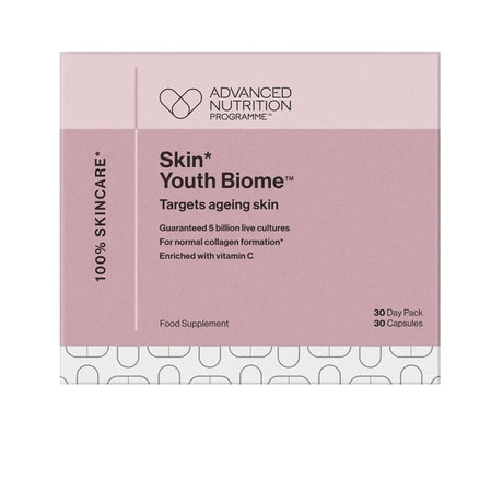 Advanced Nutrition Vitamins & Supplements 30 Capsules Advanced Nutrition Programme Skin Youth Biome