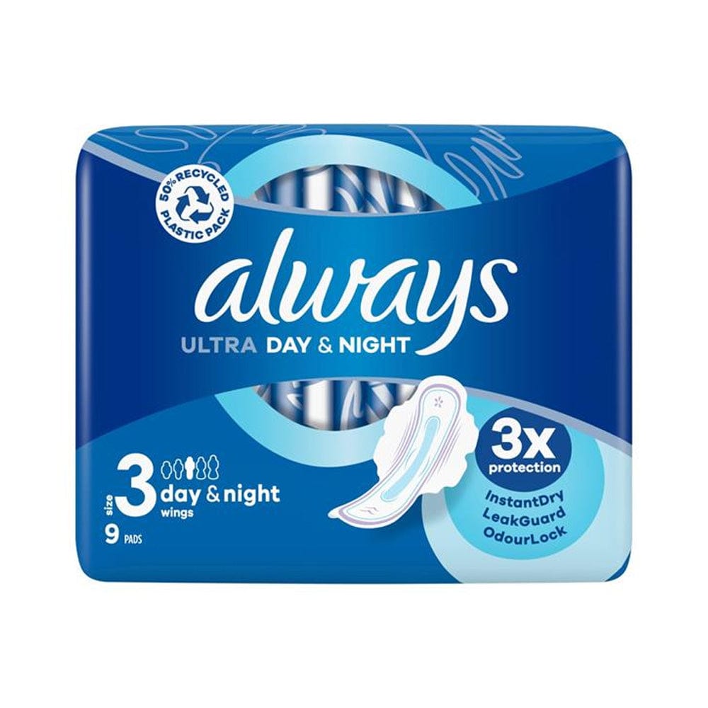 Always pads blue discount