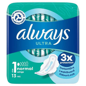 You added <b><u>Always Ultra Normal Sanitary Towels 13 Pack</u></b> to your cart.