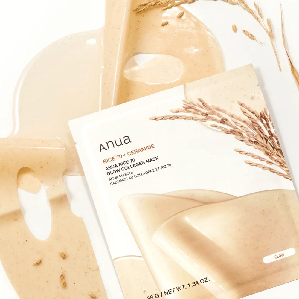 Anua Face Mask Anua Rice 70 Glow Collagen Mask (4 Pack)