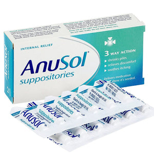 You added <b><u>Anusol Suppositories 24</u></b> to your cart.
