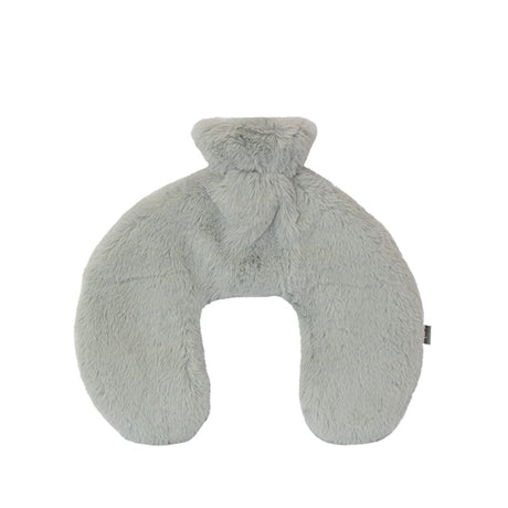 aroma home Hot Water Bottle Aroma Home Faux Fur Neck Hot Water Bottle - Grey
