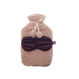 aroma home Hot Water Bottle Aroma Home Pink Teddy Hot Water Bottle & Eye Mask