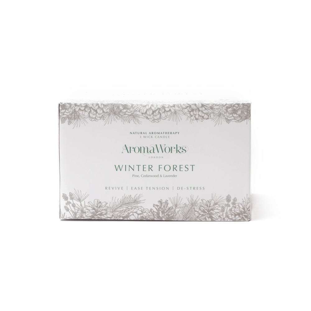 Aromaworks Candle AromaWorks Winter Forest 3 Wick Candle