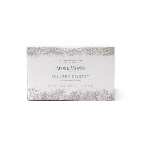 Aromaworks Candle AromaWorks Winter Forest 3 Wick Candle