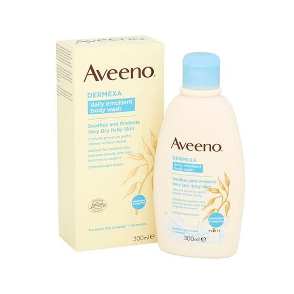 Aveeno Body Wash Aveeno Dermexa Daily Emollient Body Wash 300ml
