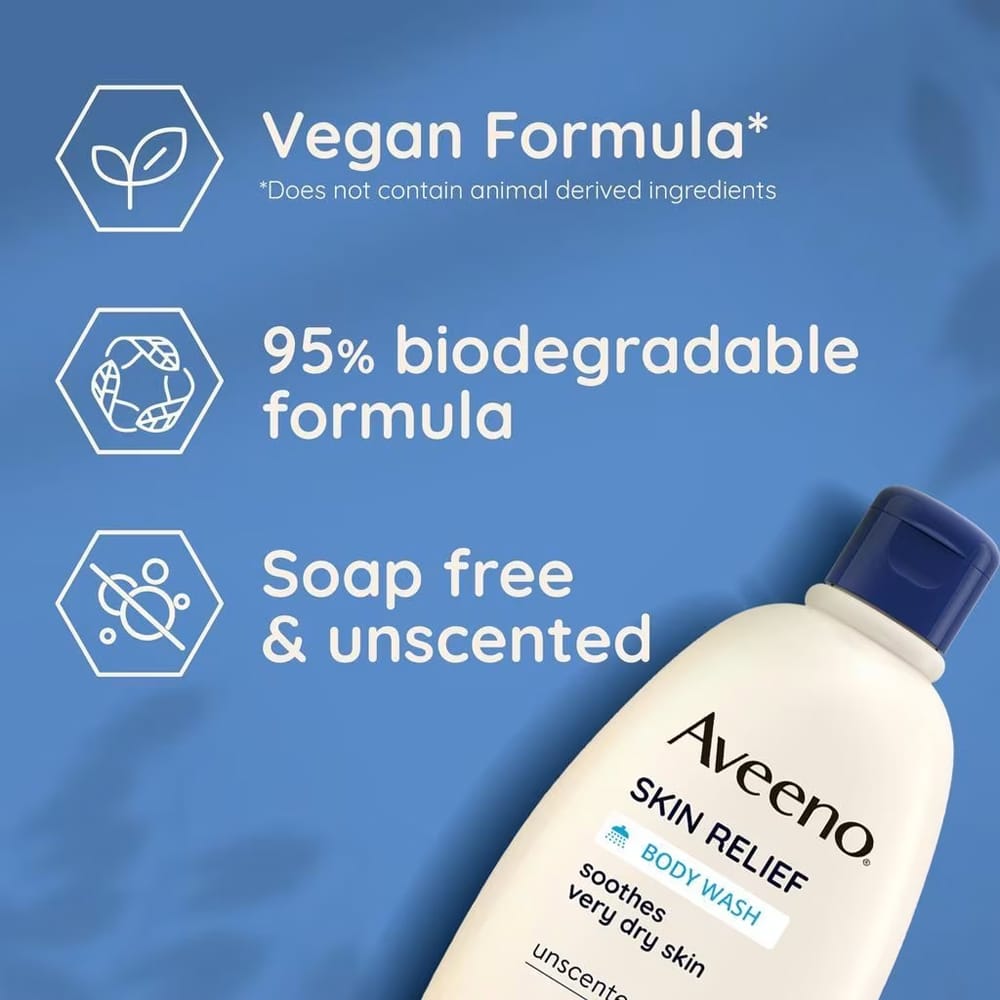 Aveeno Body Wash Aveeno Skin Relief Body Wash 500ml