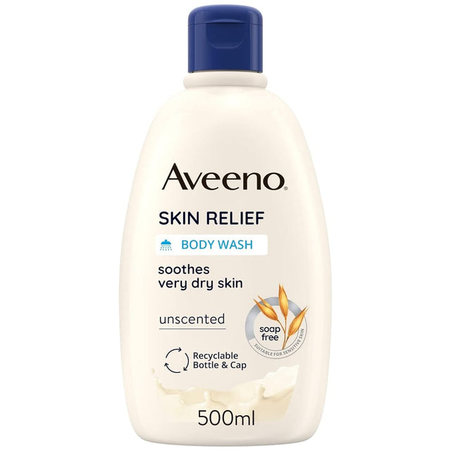 Aveeno Body Wash Aveeno Skin Relief Body Wash 500ml